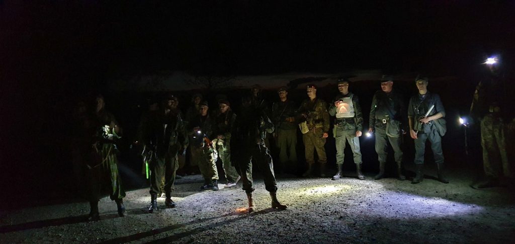 Nocny marsz rekonstruktorów „Sowa-21”